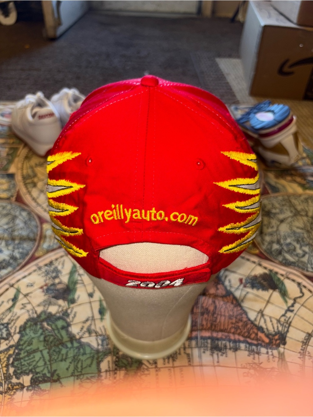 300 Red Racing Cap - Picture 3 of 5